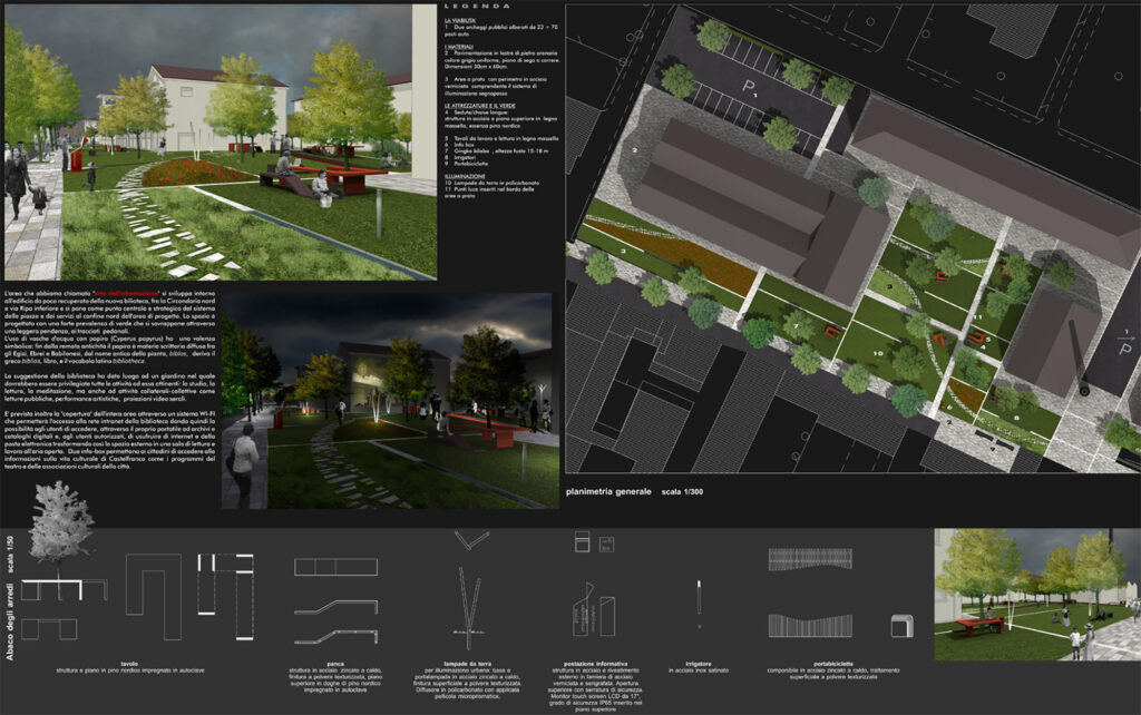 Progetto riqualificazione urbana Castelfranco Emilia Bianchini Lusiardi 1
