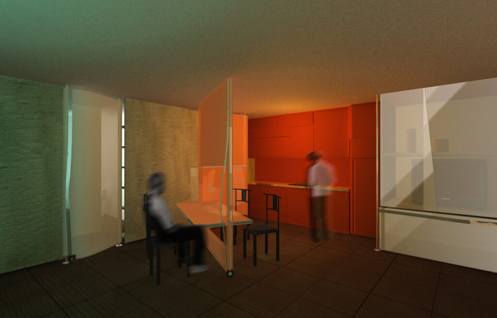 Chinese apartment Design Between East and West Bianchini Lusiardi 1