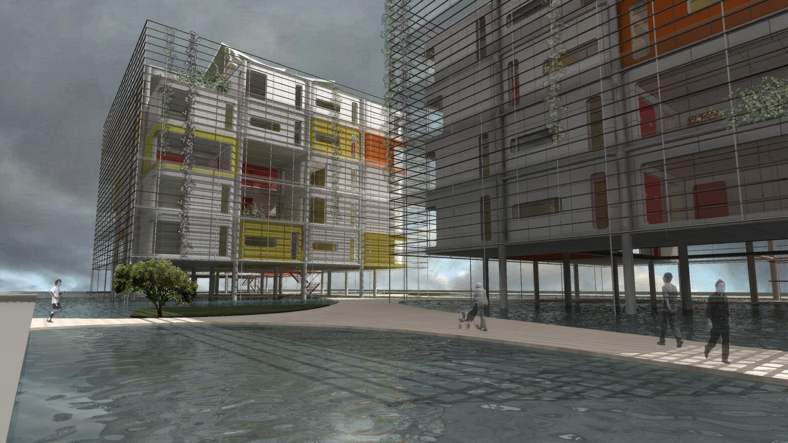 Sustainable residential building in China with Stirling Engine Bianchini Lusiardi 2