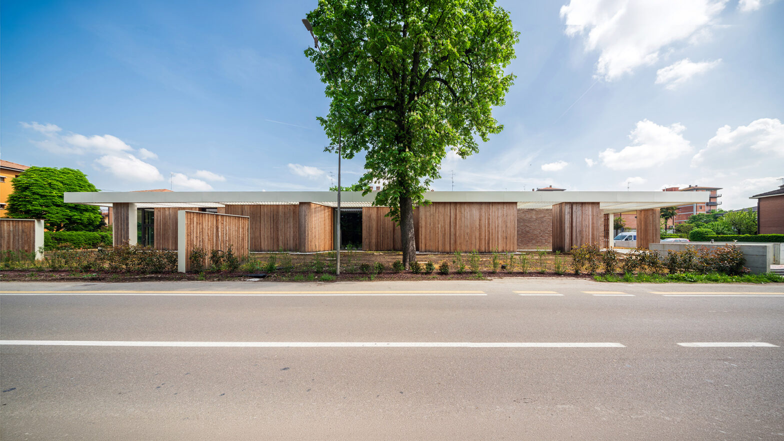 Memoriale Villa Emma Nonantola, architetti Bianchini e Lusiardi Associati cop