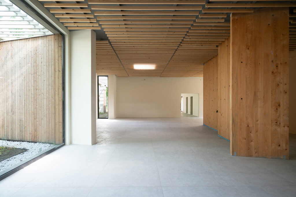 Memoriale Villa Emma Nonantola, architetti Bianchini e Lusiardi Associati, interni 03s