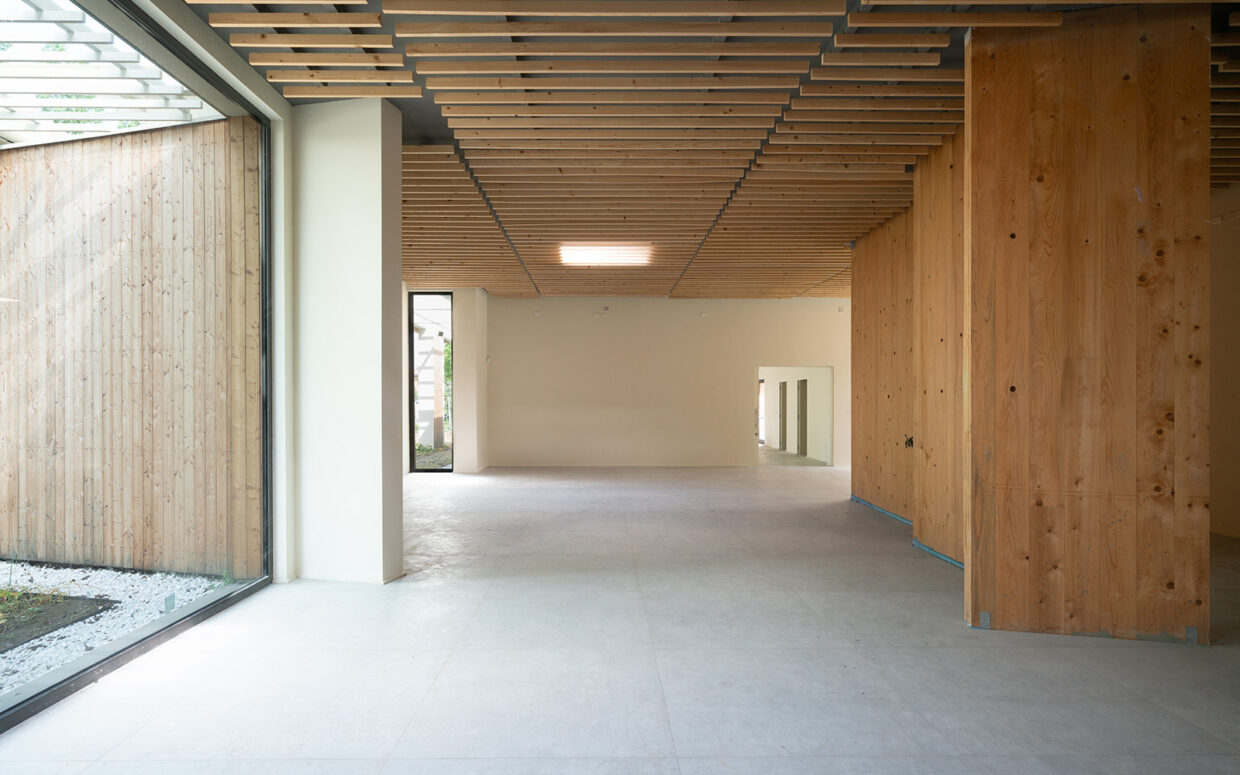 Memoriale Villa Emma Nonantola, architetti Bianchini e Lusiardi Associati, interni 03s