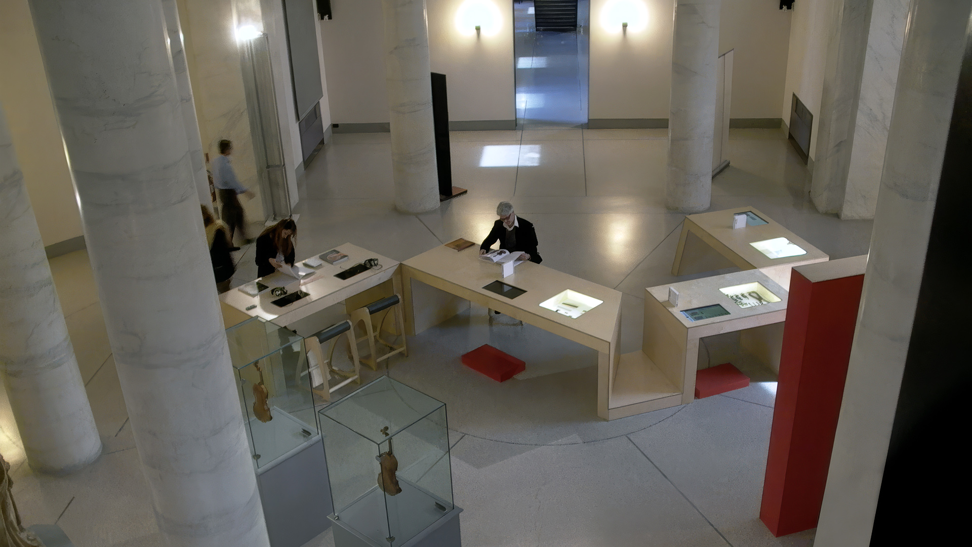 tavolo multimediale e interattivo Bianchini Lusiardi 01s