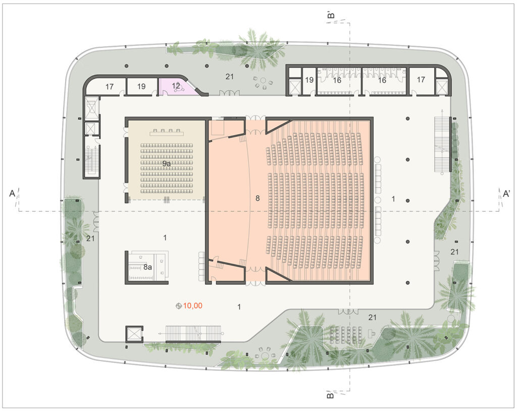 Nuevo Palacio Congresos de Elche planta