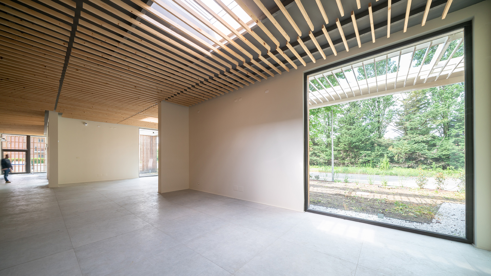 Memoriale Villa Emma Nonantola, architetti Bianchini e Lusiardi Associati, interni 06