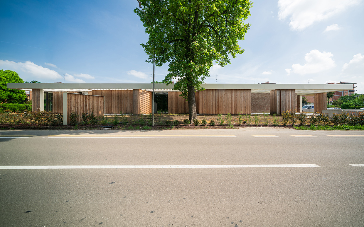 Memoriale Villa Emma Nonantola, architetti Bianchini e Lusiardi Associati 10 s